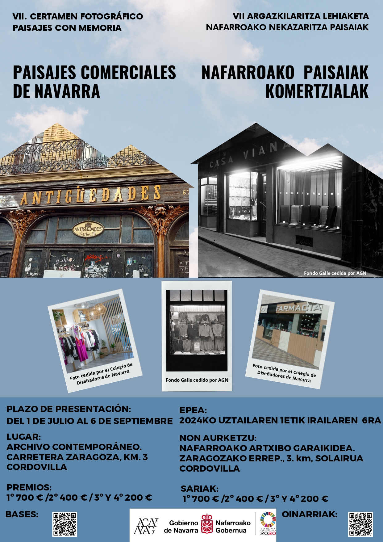 Cartel del VII Certamen fotográfico